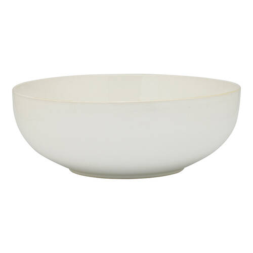 Ecology Element Stoneware Serving Bowl Tableware 27cm - Blanc
