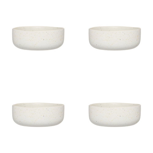 4PK Ecology Ceramic Domus Soup/Cereal Bowl 16.5cm Ecru