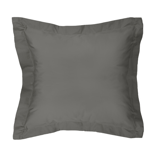 Ardor 300TC Cotton Euro 65x65cm Pillowcase Charcoal