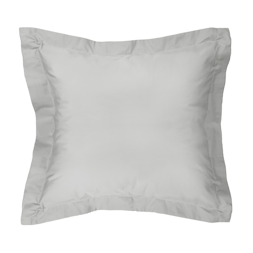 Algodon Euro Pillowcase 300TC Cotton Silver