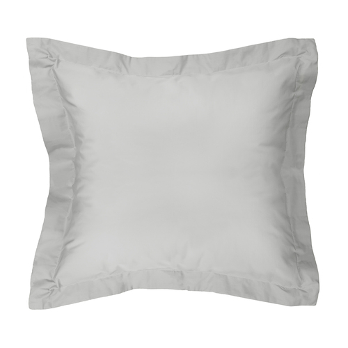 Algodon Euro Pillowcase 300TC Cotton Silver