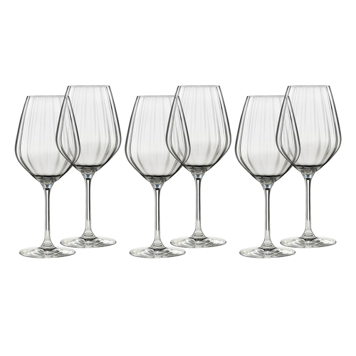 6pc Ecology Twill White Wine Drinking Glass Set 430ml