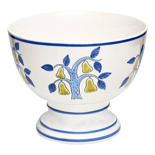 Ecology Stoneware w/ Gloss Glaze Joie Footed Serving Bowl 26cm Multi-Coloured