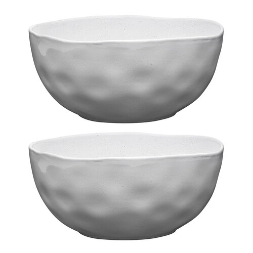 2PK Ecology Speckle Stoneware Milk Laksa Noodle Bowl 20cm
