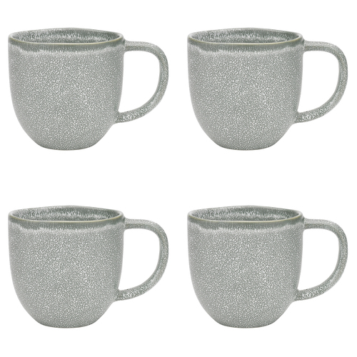 4PK Ecology Dwell Drinking Tea/Coffee Mug 340ml - Jade