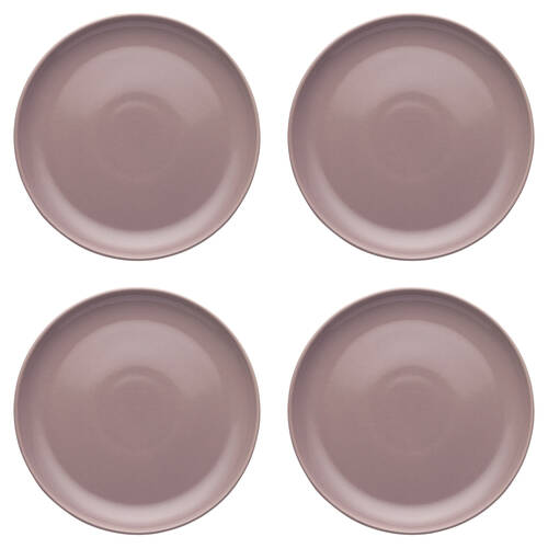 4PK Ecology Element Stoneware Dinner Plate Tableware 26.5cm - Lilac