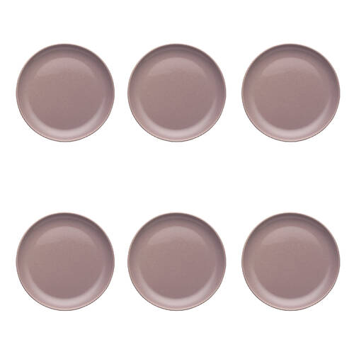 6PK Ecology Element Stoneware Side Plate Tableware 20cm - Lilac
