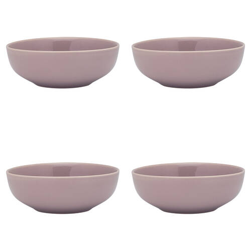 4PK Ecology Element Stoneware Bowl Tableware 18cm - Lilac