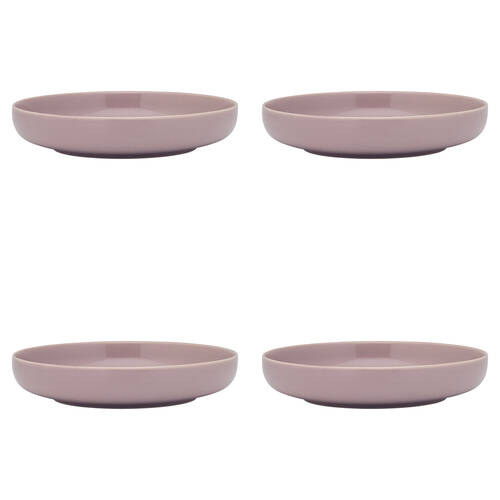 4PK Ecology Element Stoneware Dinner Bowl Tableware 22cm - Lilac