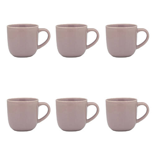 6PK Ecology Element Stoneware Mug Tableware 360ml - Lilac