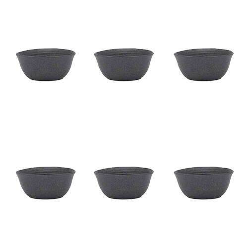 6PK Ecology Ottawa Stoneware Noodle Bowl Tableware 15.5cm - Stone