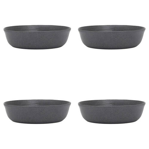 4PK Ecology Ottawa Stoneware Dinner Bowl Tableware 22cm - Stone