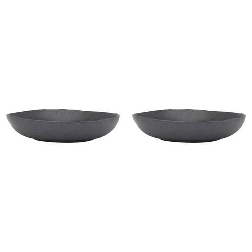 2PK Ecology Ottawa Stoneware Shallow Serving Bowl 28cm - Stone
