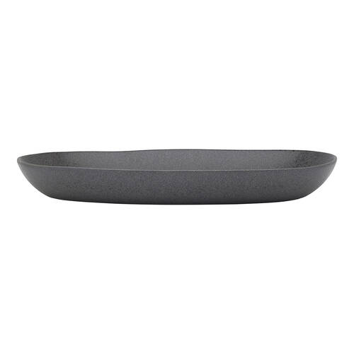 Ecology Ottawa Stoneware Shallow Oval Bowl Tableware 36x21cm - Stone