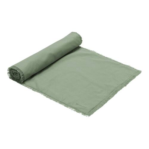 Ecology 100% Cotton Fray Dining Table Runner Cloth 35 x 180cm Midday