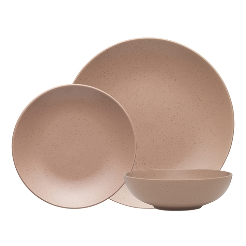 12pc Ecology Dwell Dinner Set Musk