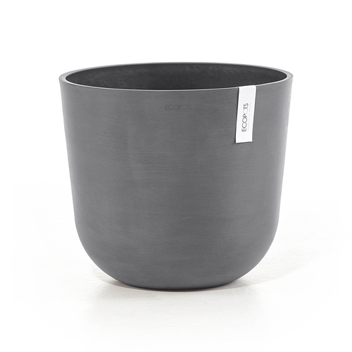 Ecopots Oslo 35cm Home Decor Garden Plant Pot Grey