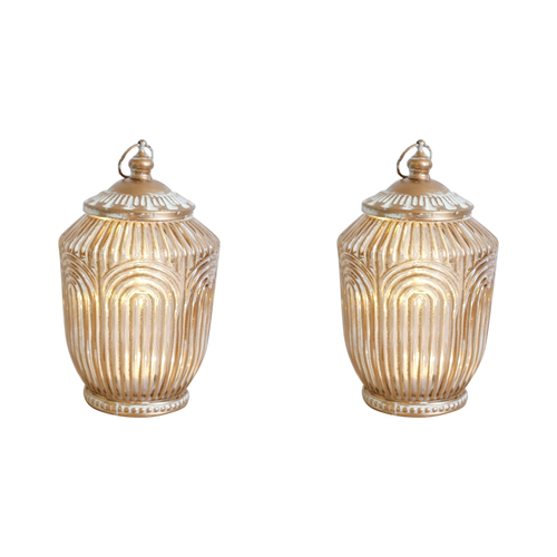 2PK LVD Lantern LED Linear Goldwash Decorative Lighting Home Decor