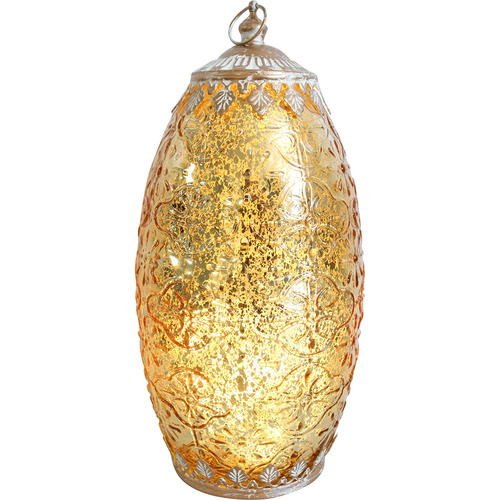 LVD Lantern LED Tall Decorative Lighting Home Decor Gold