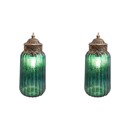 2PK LVD Lantern LED Alora Mystique Decorative Lighting Home Decor