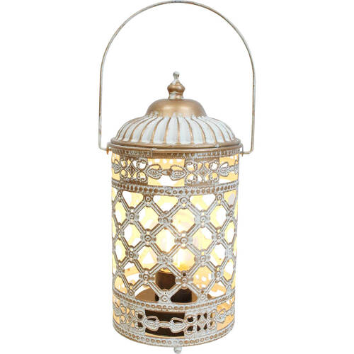 LVD Metal LED Lantern Hanging Home Decor 19.5cm Moroque 2
