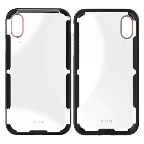 EFM Cayman D3O Case Armour For iPhone Xs Max (6.5") - Black / Copper