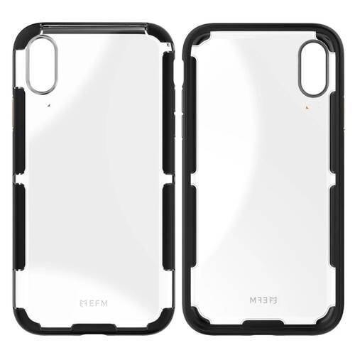 EFM Cayman D3O Case Armour For iPhone Xs Max (6.5") - Black / Space Grey