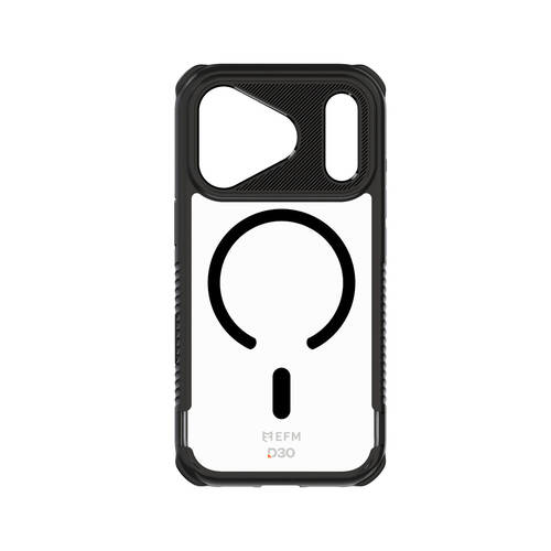 EFM Cayman Phone Case with D3O Zero For iPhone 17 Pro 6.3in Black