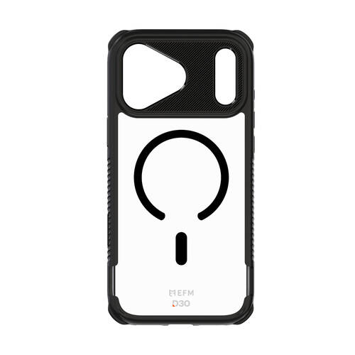 EFM Cayman Phone Case with D3O Zero For iPhone 17 Pro Max 6.9in Black