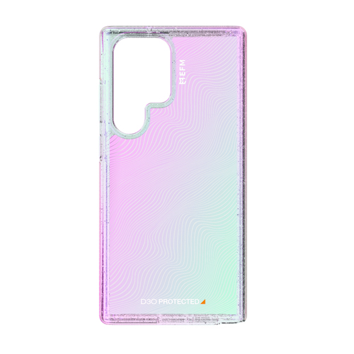 EFM Aspen Case Armour w/D3O Crystalex For Samsung Galaxy S23 Ultra Glitter Pearl