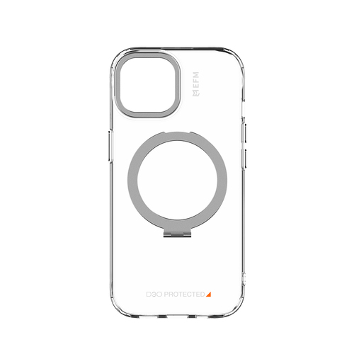 EFM Alta Case Cover Armour w/ D3O BIO For iPhone 15  - Crystal Clear
