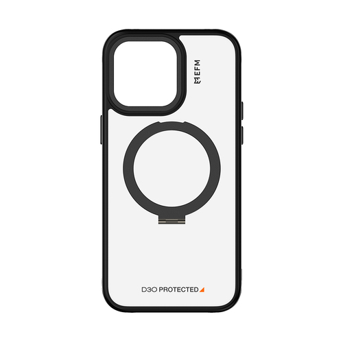 EFM Alta Case Cover Armour w/ D3O BIO For iPhone 15 Pro Max  - Black