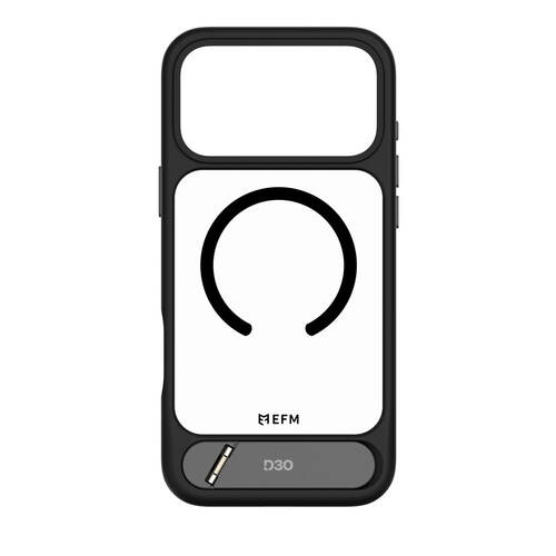 EFM Alta Phone Case with D3O Bio For iPhone 17 Pro Max 6.9in Black