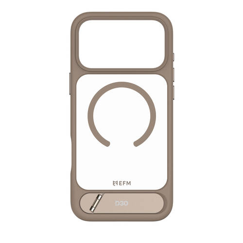 EFM Alta Phone Case with D3O Bio For iPhone 17 Pro Max 6.9in Mocha Lite