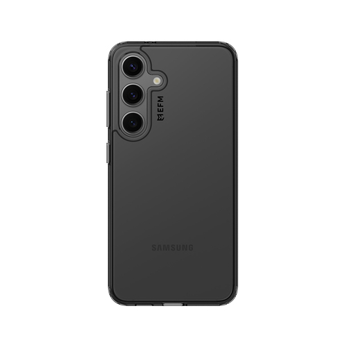 EFM Zurich Armour Case Phone Cover For Samsung Galaxy S24+ - Clear/Black