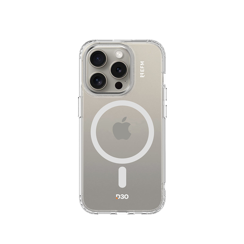 EFM Volta D3O Bio Phone Case For Apple iPhone 16 Pro Max - Clear