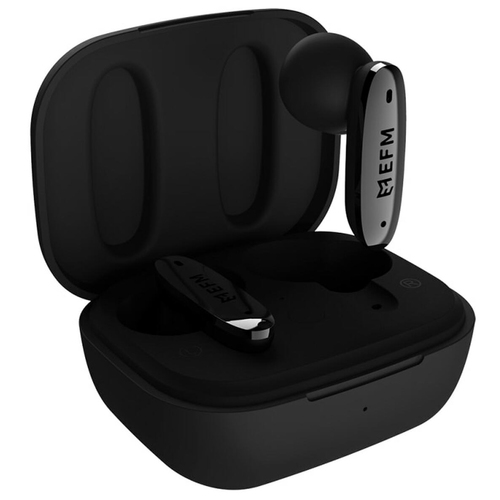 EFM TWS Nashville ANC Earbuds With Wireless Charging & IPX4 Rating - Black