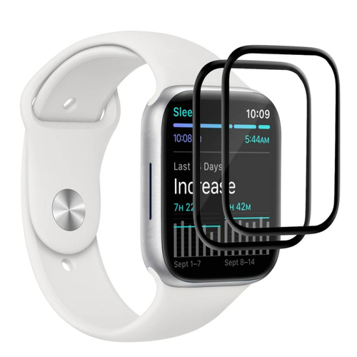 EFM FlexiGlass Screen Armour - Twin-Pack For Apple Watch Series 7 (41 mm)