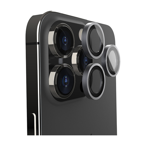 EFM Camera Lens Armour For Apple iPhone 14 Pro - Carbon