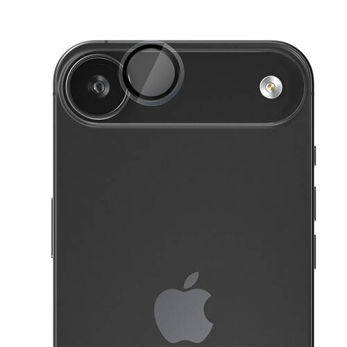EFM Aluminium/Glass Camera Lens Protector For iPhone 17 Air 6.5in Clear