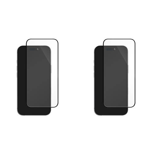 2PK EFM ScreenSafe Glass w/ D3O Screen Protector For iPhone 17 Pro Max Clear