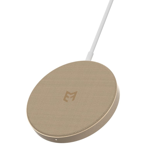 EFM FLUX 15W Wireless Charging Pad with 20W Wall Charger - Gold