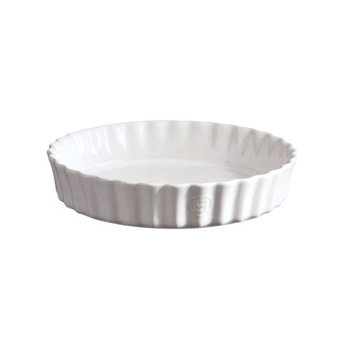 Emile Henry 29cm Ceramic Deep Tart Baking Dish Flour