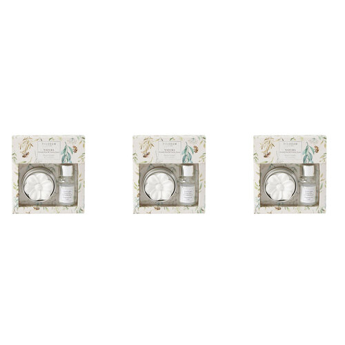 3PK Pilbeam Living Natura Scented Disc Set Home Decor - French Pear & Vanilla