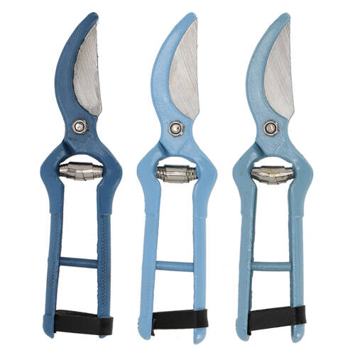 3pc Esschert Design Blue Shades Pruner Secateurs Garden & Outdoor Tools