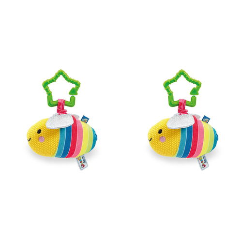 2PK ELC Blossom Farm Breezy Bee Jiggler Toy 0m+