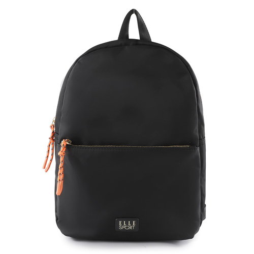 Elle Women's Backpack Bag w/ Contrast Detail 18x23x41cm Black