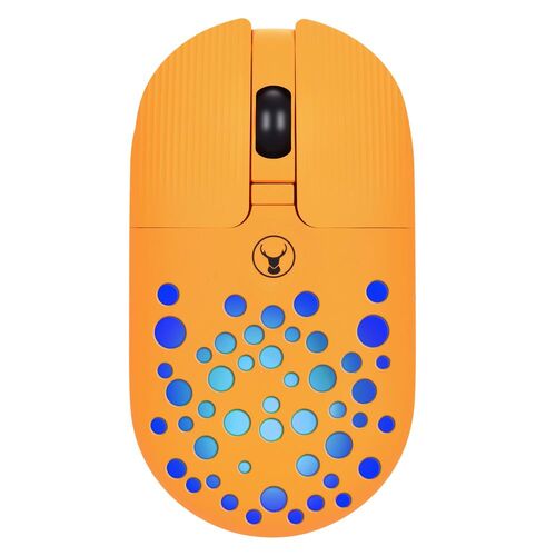 Bonelk M-270 Wireless Bluetooth USB-C RGB 4D Mouse 1200DPI - Orange