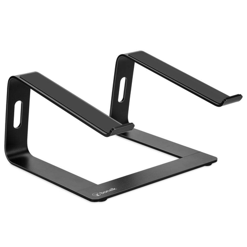 Bonelk Aluminium Elevate Stance Riser Laptop Stand - Black