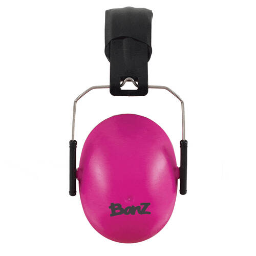 Banz Hear No Blare Kidz 3+ Earmuffs - Petal Pink